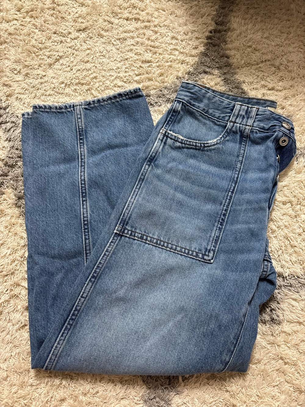 Barrel leg jean Madewell size 24